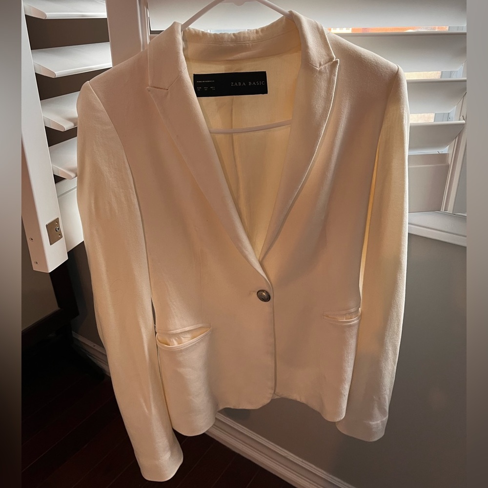 Zara Cream Blazer
